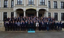 Protokol bayramlaştı