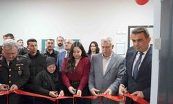 Şehidin adı köy okulundaki kütüphaneye verildi