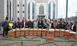 Üreticilere arıcılık ve ekipman desteği sağlandı