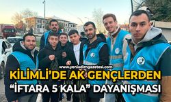 Kilimli’de AK Gençlerden “İftara 5 Kala” dayanışması