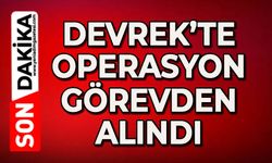Devrek'te operasyon: Görevden alındı