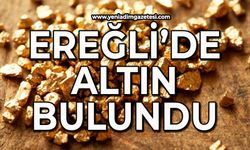 Ereğli’de altın bulundu