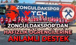 Zonguldakspor’dan hafızlık öğrencilerine anlamlı destek