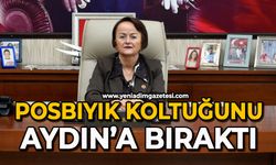 Posbıyık koltuğunu Aydın’a bıraktı