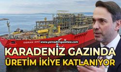 Karadeniz gazında üretimi ikiye katlanıyor