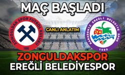 Zonguldak-Ereğli maçı başladı (Canlı Anlatım)