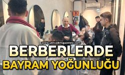 Berberlerde bayram yoğunluğu