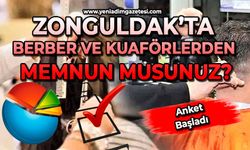 Zonguldak’ta berber ve kuaförlerden memnun musunuz?