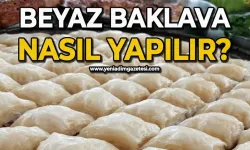 Sofraların vazgeçilmez lezzeti beyaz baklava nasıl yapılır?