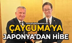 Çaycuma'ya Japonya’dan hibe