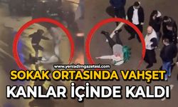 Sokak ortasında vahşet: kanlar içinde kaldı