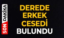 Derede erkek cesedi bulundu