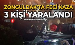 Zonguldak’ta feci kaza: 3 kişi yaralandı