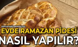 Ramazan pidesi nasıl yapılır?