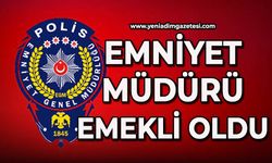 Emniyet Müdürü emekli oldu