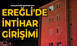Ereğli'de intihar girişimi