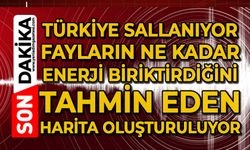 Fayların ne kadar enerji biriktirdiğini tahmin eden harita oluşturuluyor