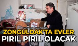 Zonguldak'ta evler pırıl pırıl olacak