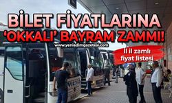 Zonguldak’ta otobüs biletlerine bayram zammı: Biletler 1000 TL’ye dayandı