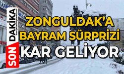 Zonguldak'ta bayram sürprizi: Kar geliyor!
