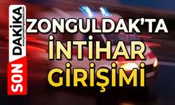 Zonguldak'ta genç kadın canına kıymak istedi