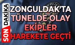 Zonguldak'ta tünelde olay: Ekipler harekete geçti