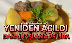 Yeniden açıldı: 75 liraya daha haşlama var