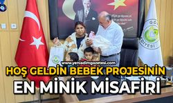 Hoş Geldin Bebek projesinin en minik misafiri