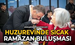 Huzurevinde sıcak Ramazan buluşması