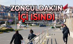 Zonguldak'ın içi ısındı