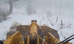 Nisan öncesi Kartepe'de kar sürprizi