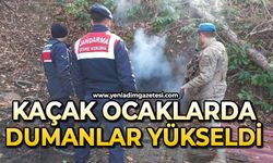 Kaçak ocaklardan dumanlar yükseldi