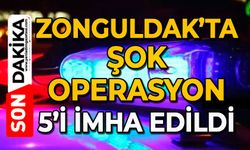 Zonguldak’ta şok operasyon: 5’i imha edildi