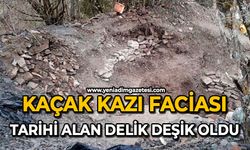 Kaçak kazı faciası: Tarihi alan delik deşik oldu
