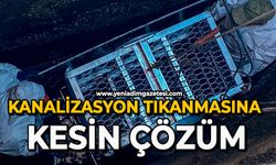 Kanalizasyon tıkanmasına kesin çözüm