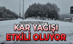 Kar yağışı etkili oluyor