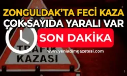 Zonguldak'ta feci kaza: Yaralılar var