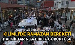 Kilimli’de Ramazan bereketi: Halk iftarında birlik görüntüsü