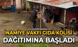 İnamiye Vakfı gıda kolisi dağıtımına başladı