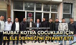 Murat Kotra Çocuklar İçin El Ele Derneği’ni ziyaret etti