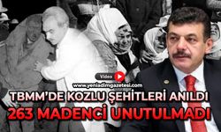 TBMM’de Kozlu şehitleri anıldı: 263 madenci unutulmadı