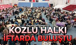 Kozlu halkı iftarda buluştu