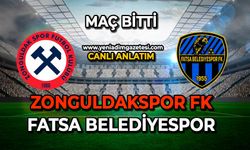 Zonguldakspor - Fatsa Belediyespor karşılaşması sona erdi