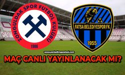 Zonguldak - Fatsa maçı canlı yayınlanacak mı?
