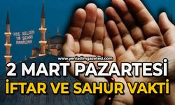 2 Mart 2026 | Zonguldak İftar ve Sahur Saatleri