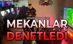 Mekanlar denetledi