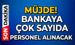 Müjde: Bankaya çok sayıda personel alınacak