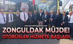 Zonguldak müjde: Otobüsler hizmete girdi