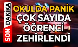 Okulda panik: Çok sayıda öğrenci zehirlendi