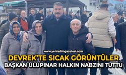 Devrek’te sıcak görüntüler: Başkan Ulupınar halkın nabzını tuttu